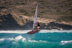 Prasonisi, Rhodes - Jem Hall windsurfing clinic